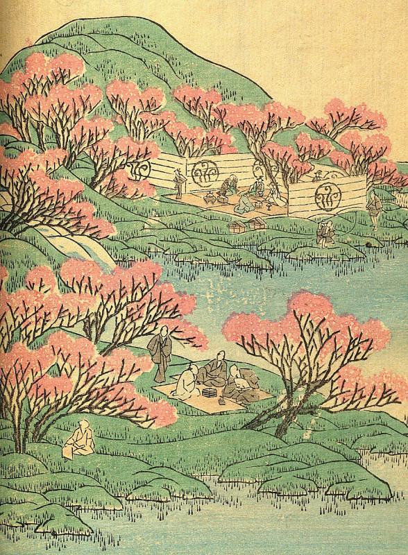 exposition-patrimoine-d-asie-bm-dijon-album-d-ichiro-pique-nique-lors-du-hanami-151364