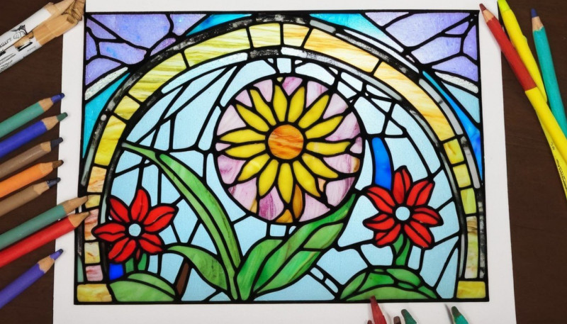 stained-glass-coloring-page-colored-by-a-kid-151505